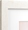 16x20 Picture Frame with Mat for 11x14 Set of 3, Rustic White Wood Grain 16x20 Frames for Wall Mounting (3 Pack, White)